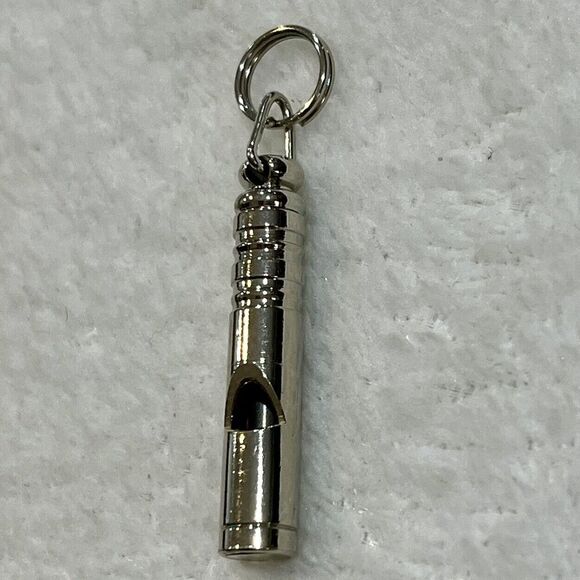 The Lucky Little Whistle Charm Pendant Self Defense Protection Collectable - Picture 2 of 6